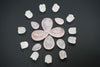 Rose Quartz & Clear Quartz