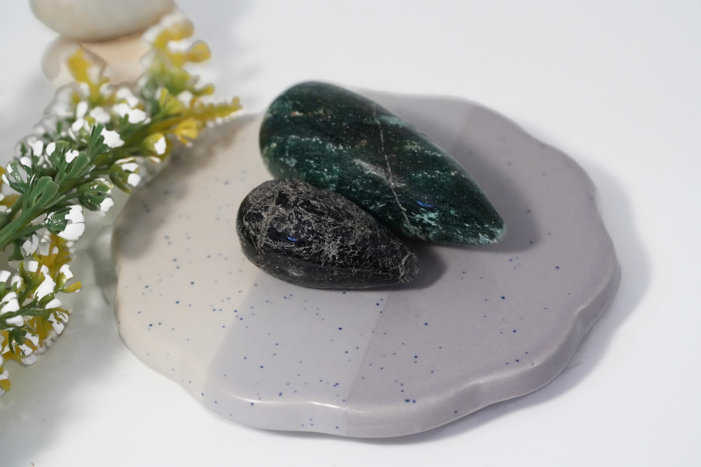 Malachite and Black Tourmaline