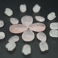 Rose Quartz & Clear Quartz
