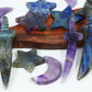 Mixed Gemstones (Labradorite, Lapis Lazuli, Amethyst, Green Adventurine, Rose Quartz, Clear Quartz)