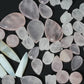 Rose Quartz & Clear Quartz